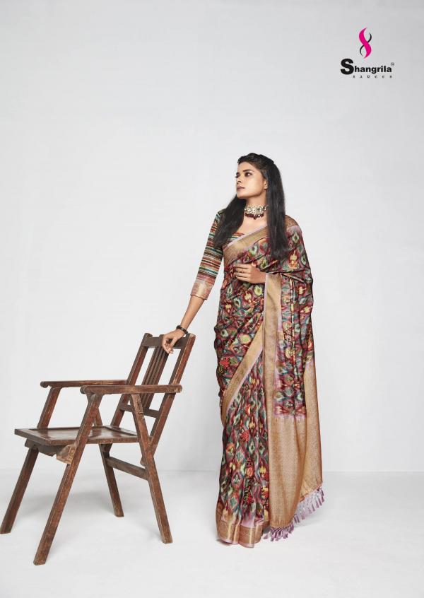 Shangrila Saachi Digital Pallu Designer Festive Wear Rich Look Saree 